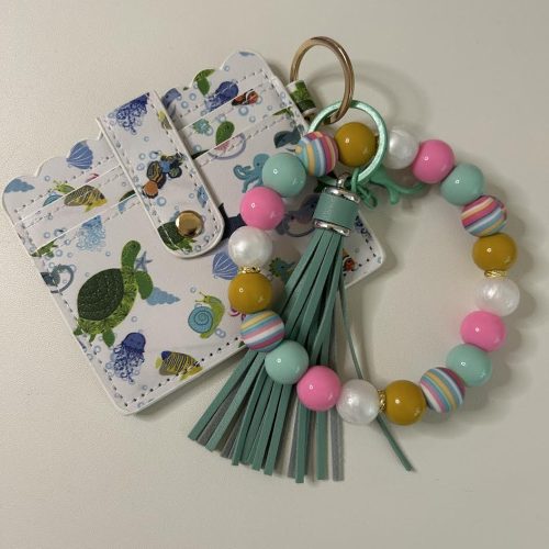 Sea Animal Wallet with Matching Keyring