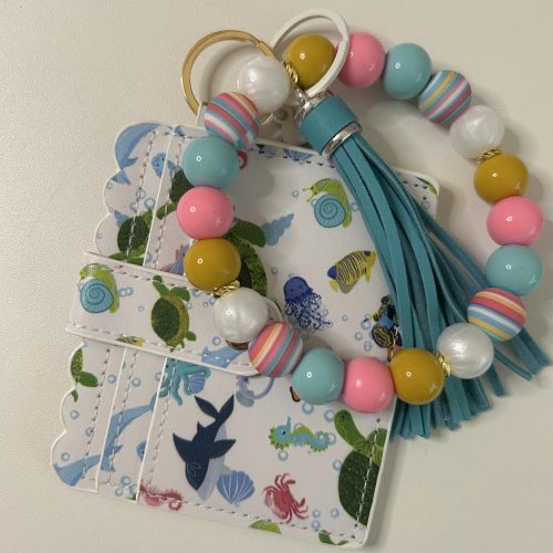 Sea Animal Wallet with Matching Keyring
