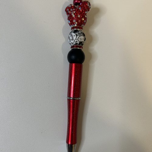 Red Mickey Mouse on Shimmer Pen