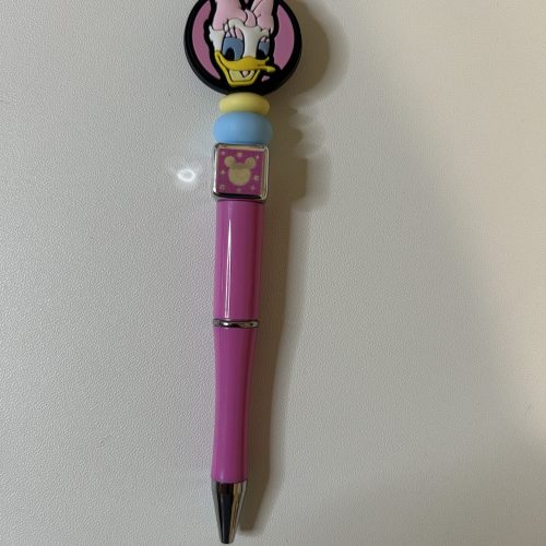 Pink Daisy Duck Pen