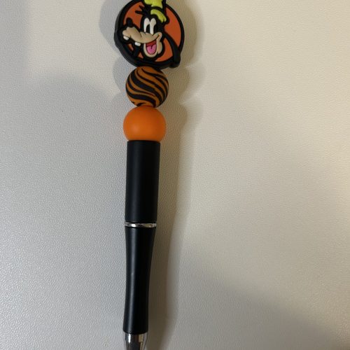Goofy Bead on Black Pen