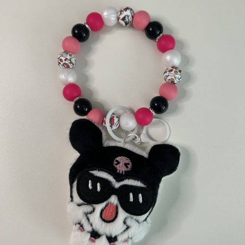 Kuromi Stuffie Keyring